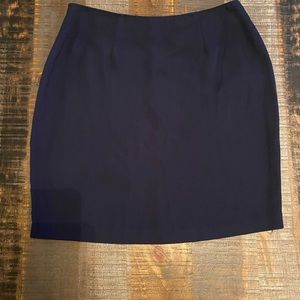 Vintage Navy mini skirt Lew Magram Collection size 10